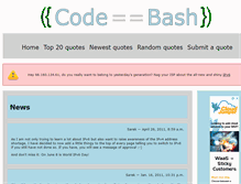 Tablet Screenshot of codebash.org
